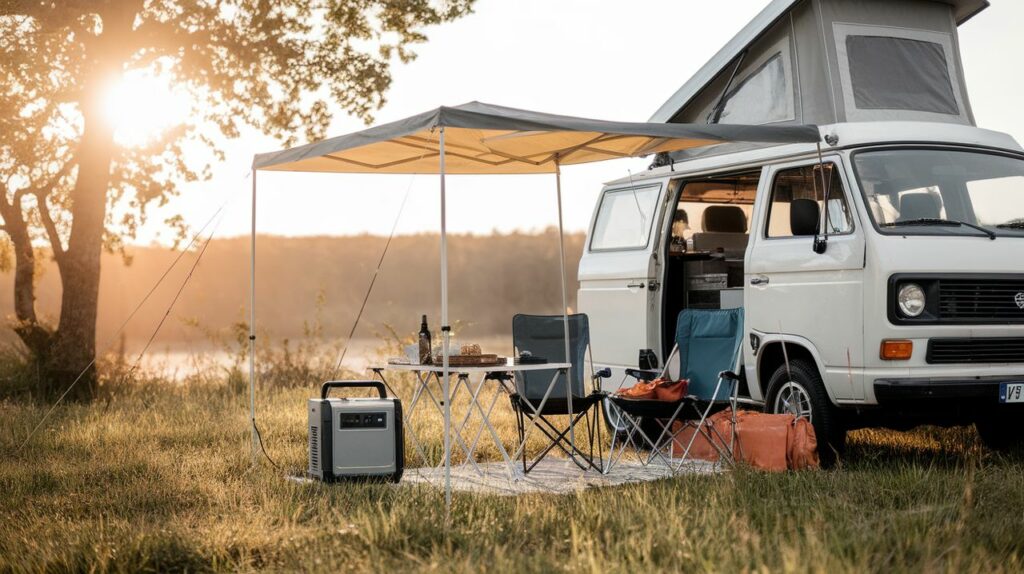 Groupe électrogène camping : choisir pour van, tente, camping-car